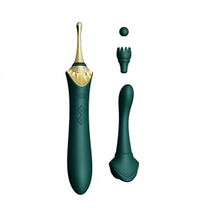 ZALO - BESS Clitoris Stimulator Massager (Chargeable - Turquoise Green)